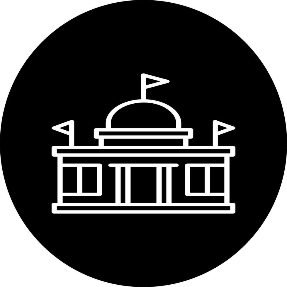 Embassy Vector Icon
