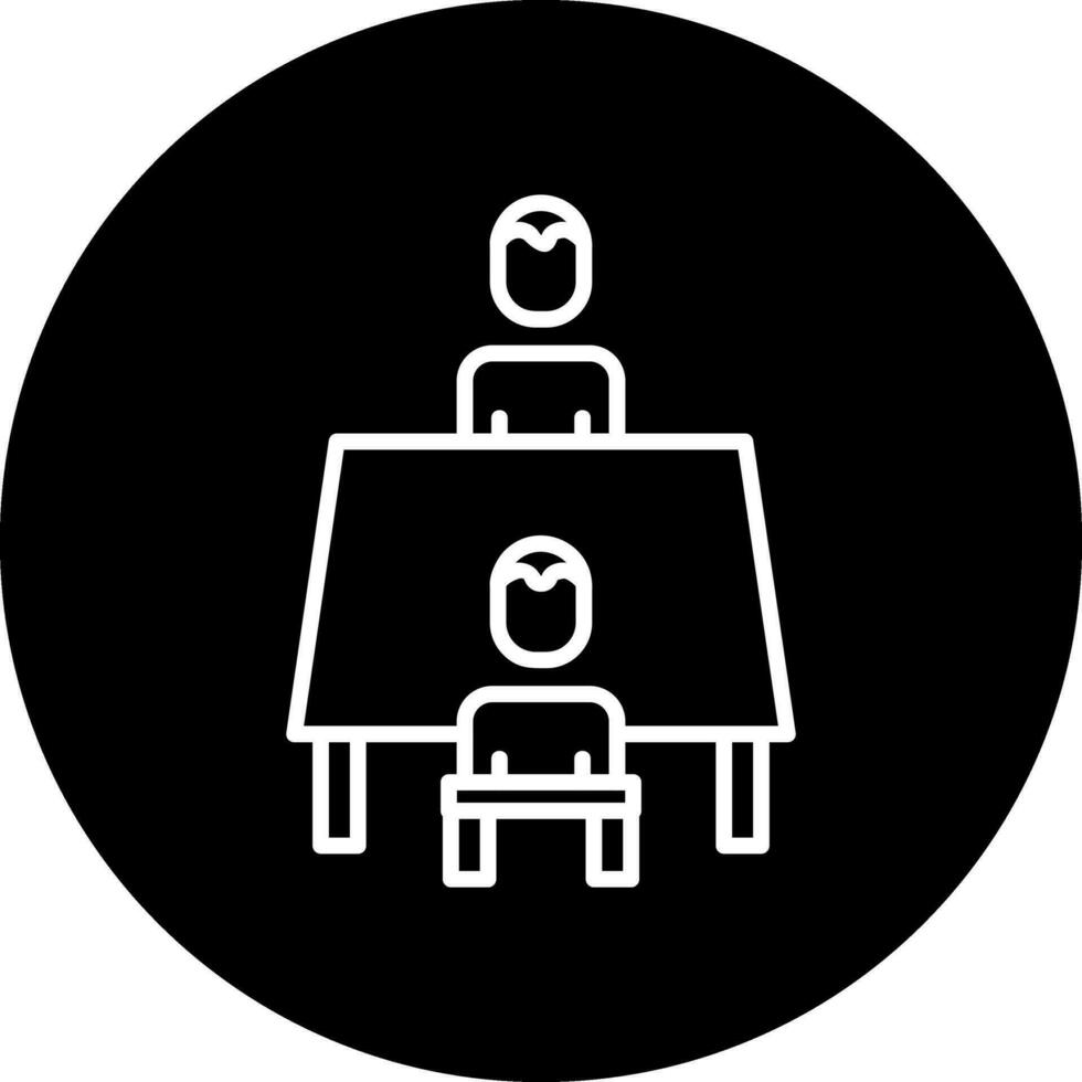 Interview Vector Icon