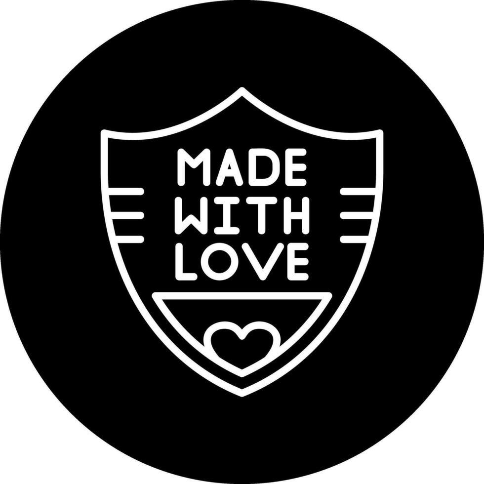 Made With Love Vector Icon