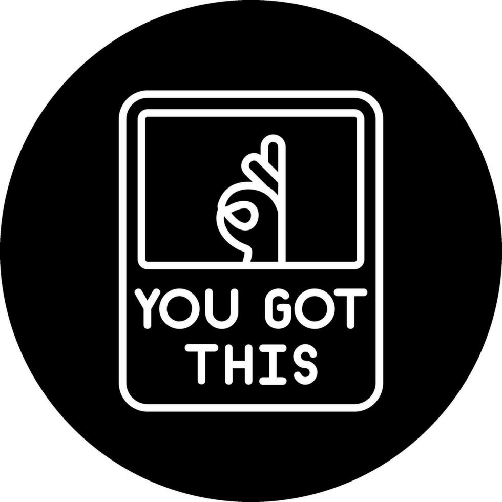 You Got This Vector Icon