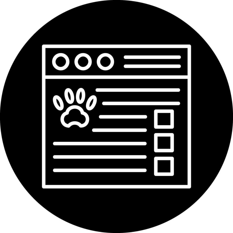 website Vector Icon