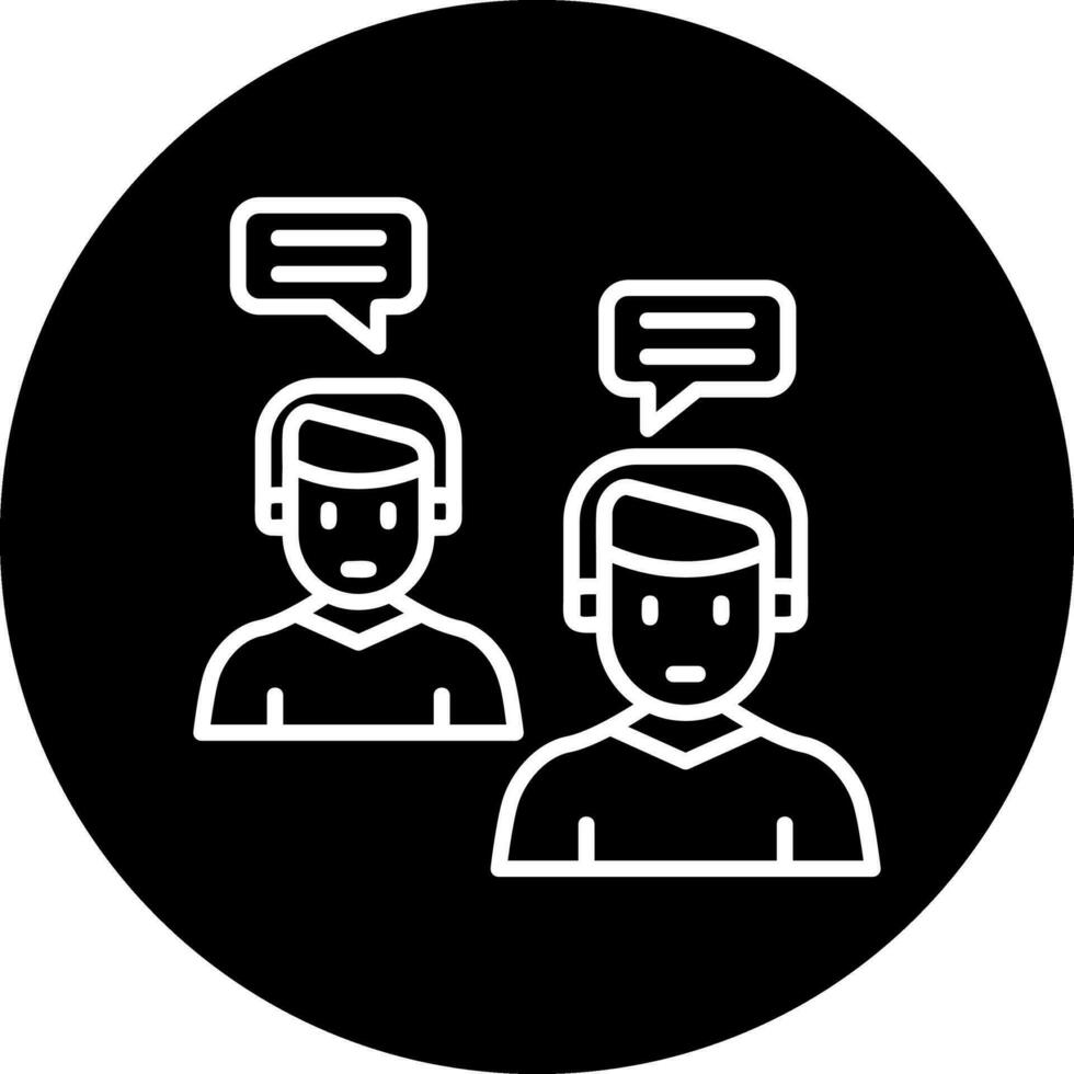 Conversation Vector Icon