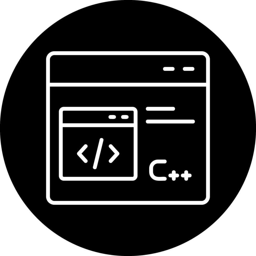 C plus plus Vector Icon