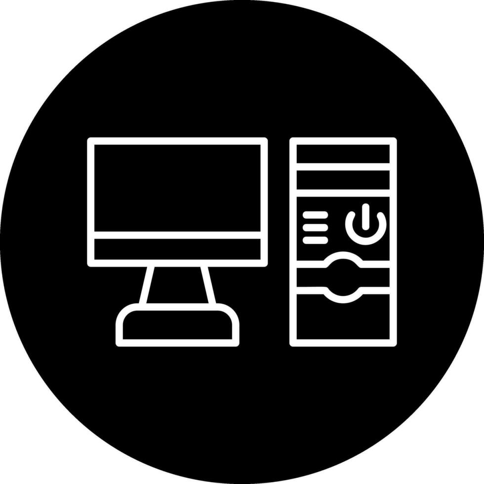 Computer Vector Icon