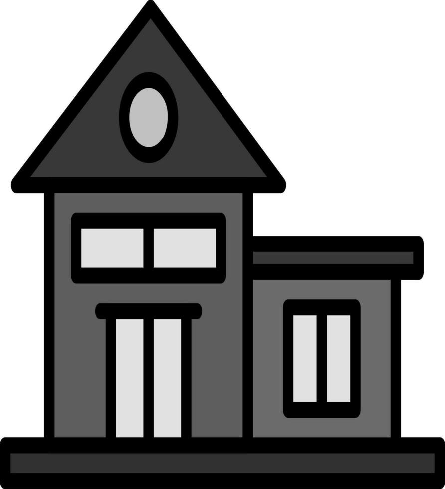 Bungalow Vector Icon