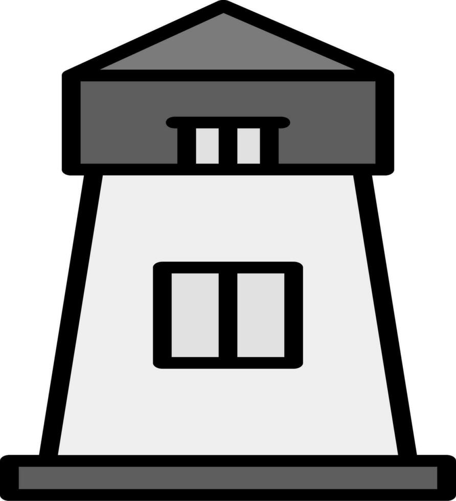 icono de vector de faro