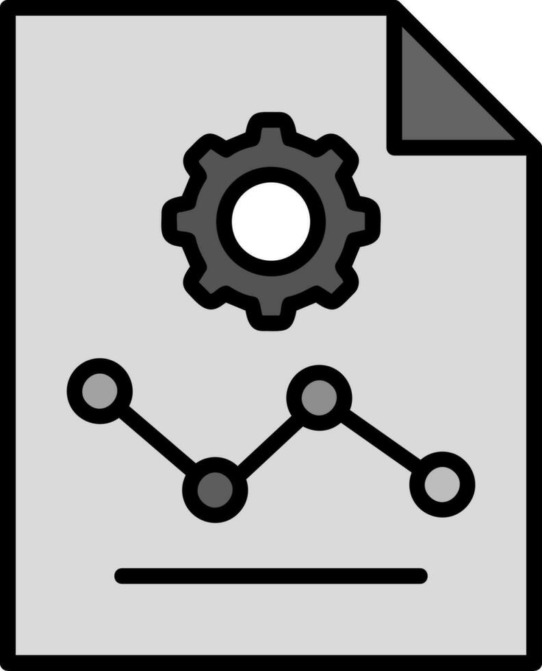 icono de vector de datos