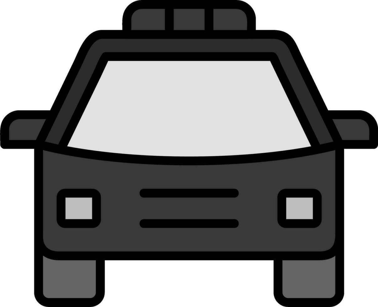 Police Car Vector Icon