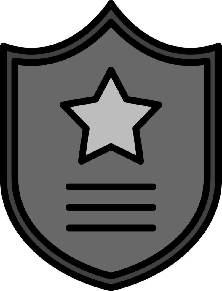 Police Badge Vector Icon