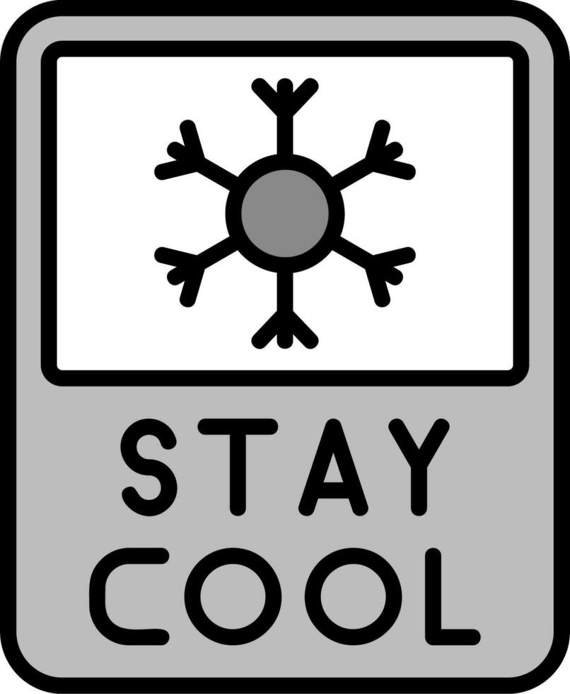 Stay Cool Vector Icon