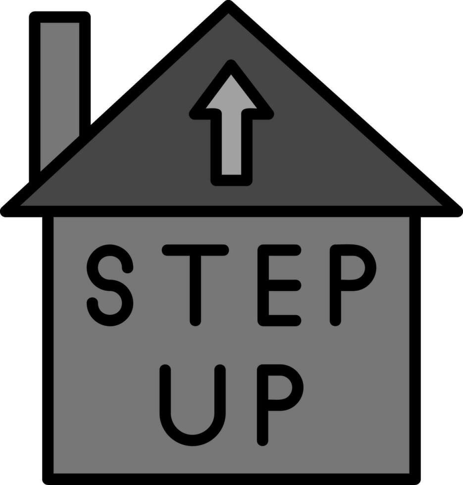 Step Up Vector Icon