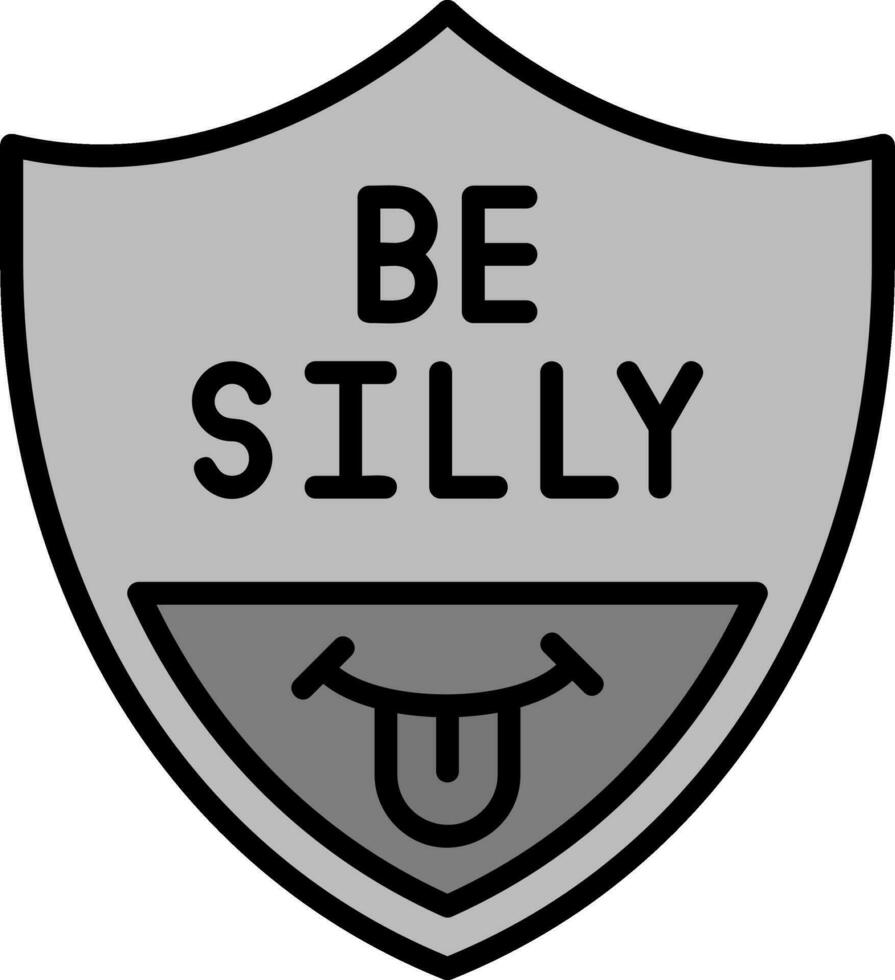 Be Silly Vector Icon