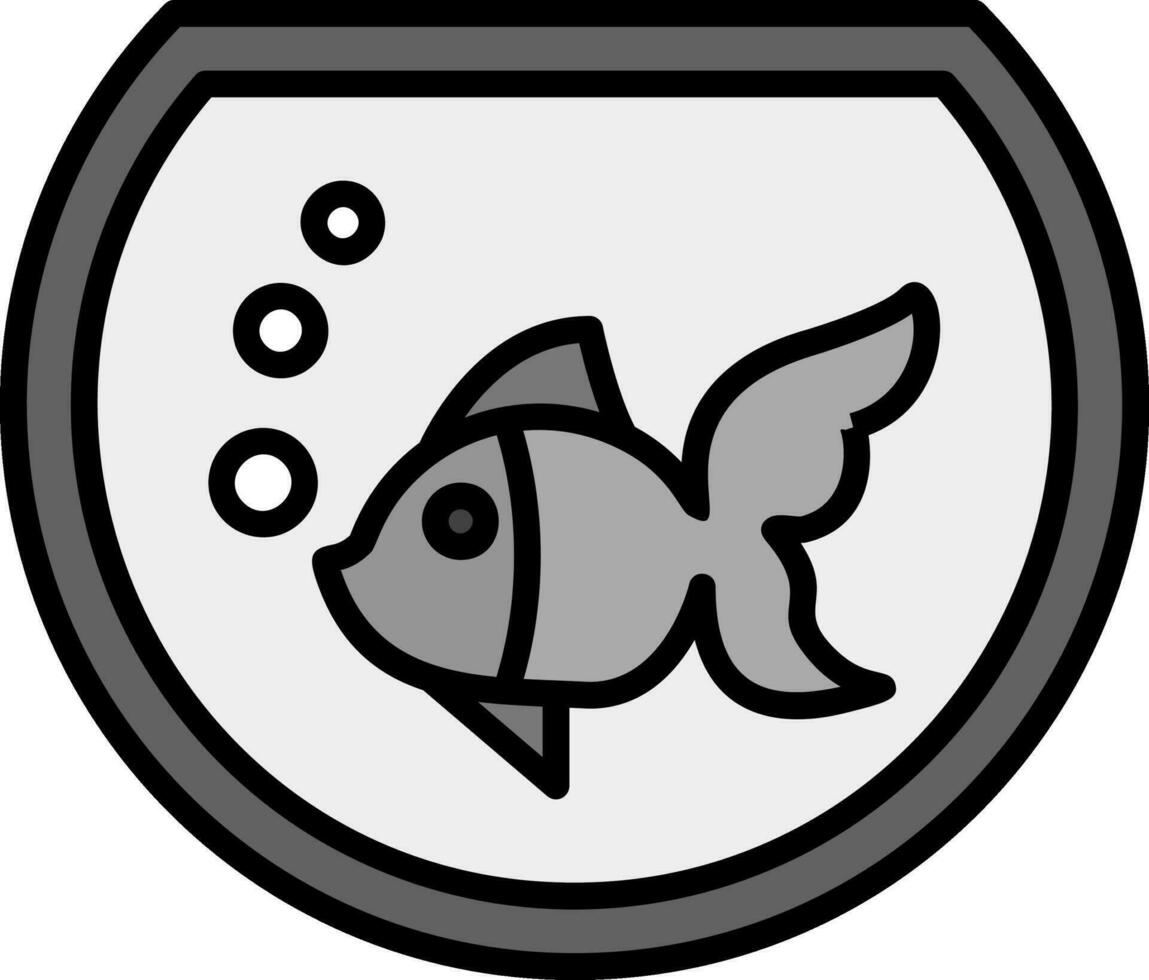 fish bowl Vector Icon