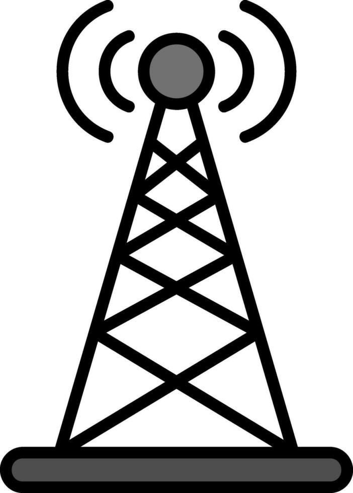 Broadcast Vector Icon