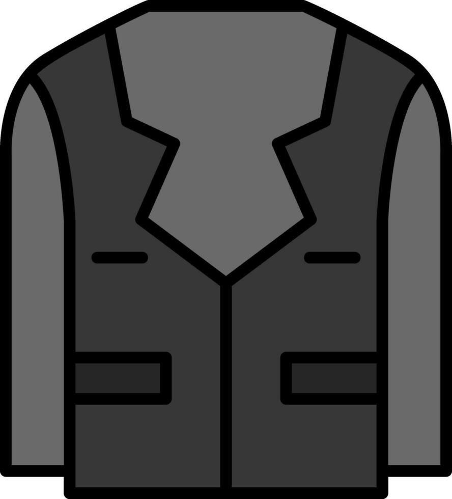 icono de vector de traje