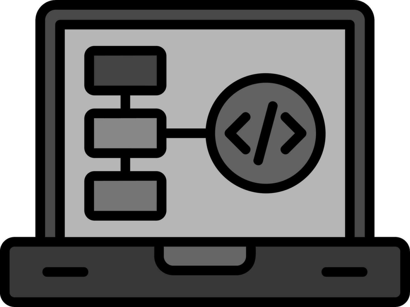 Flowchart Vector Icon