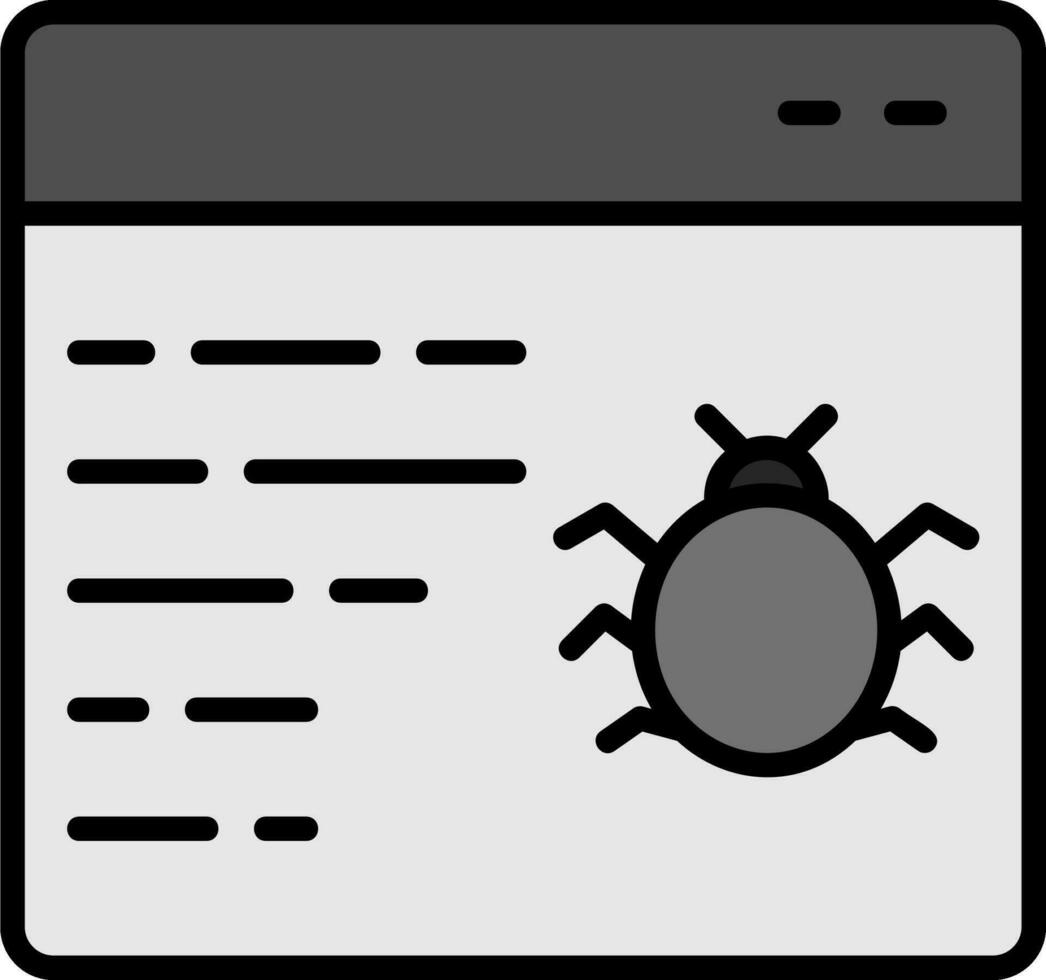 Bug Vector Icon