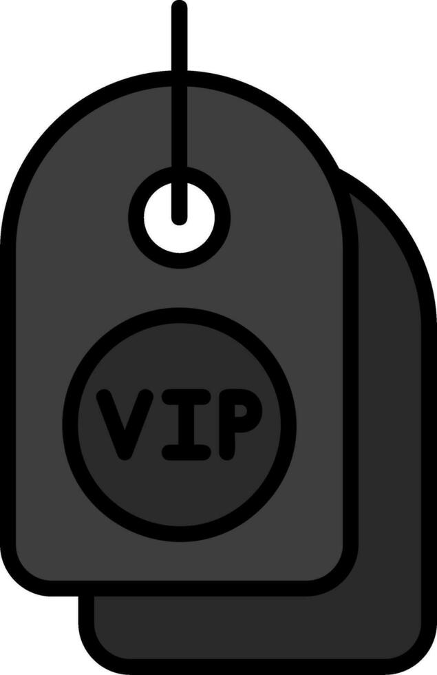 VIP oferta vector icono