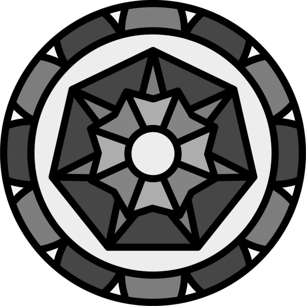 icono de vector de mandala