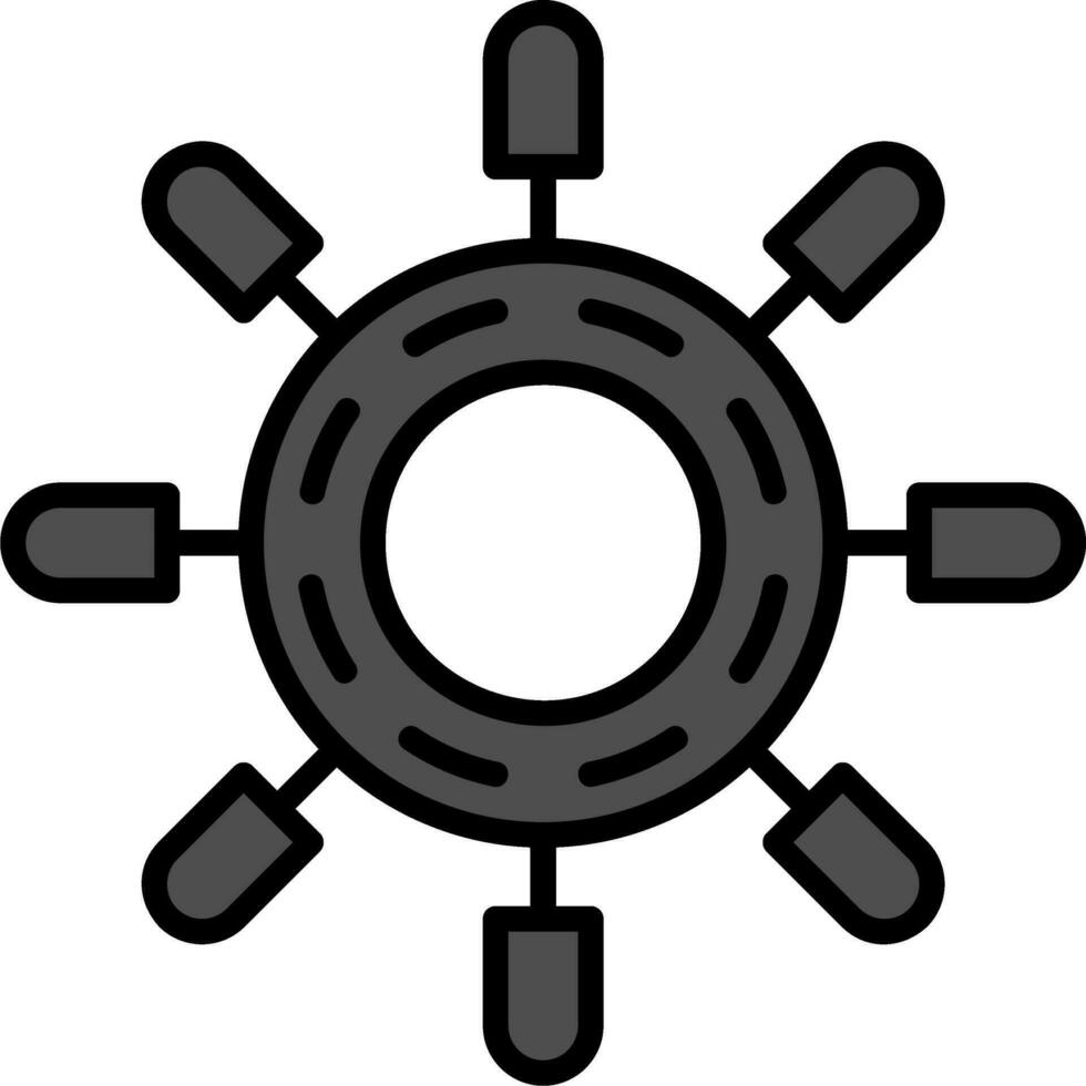 Rudder Vector Icon