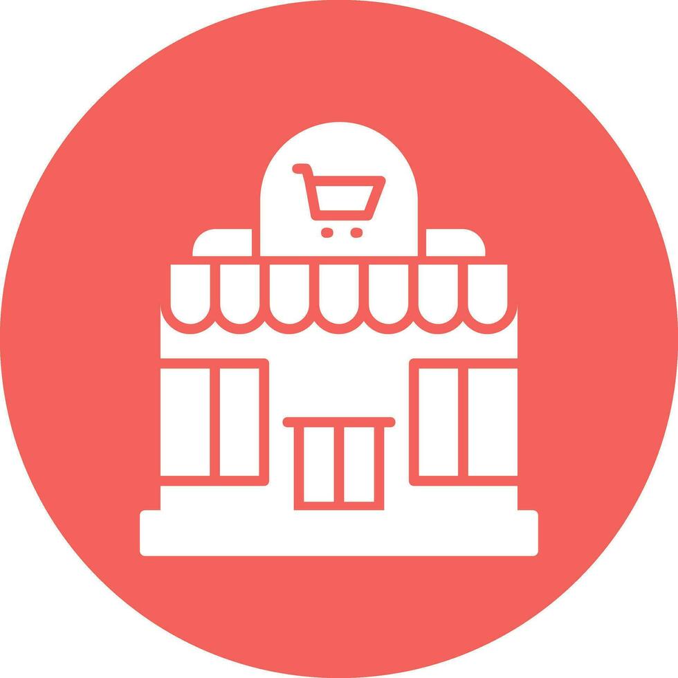 Supermarket Vector Icon