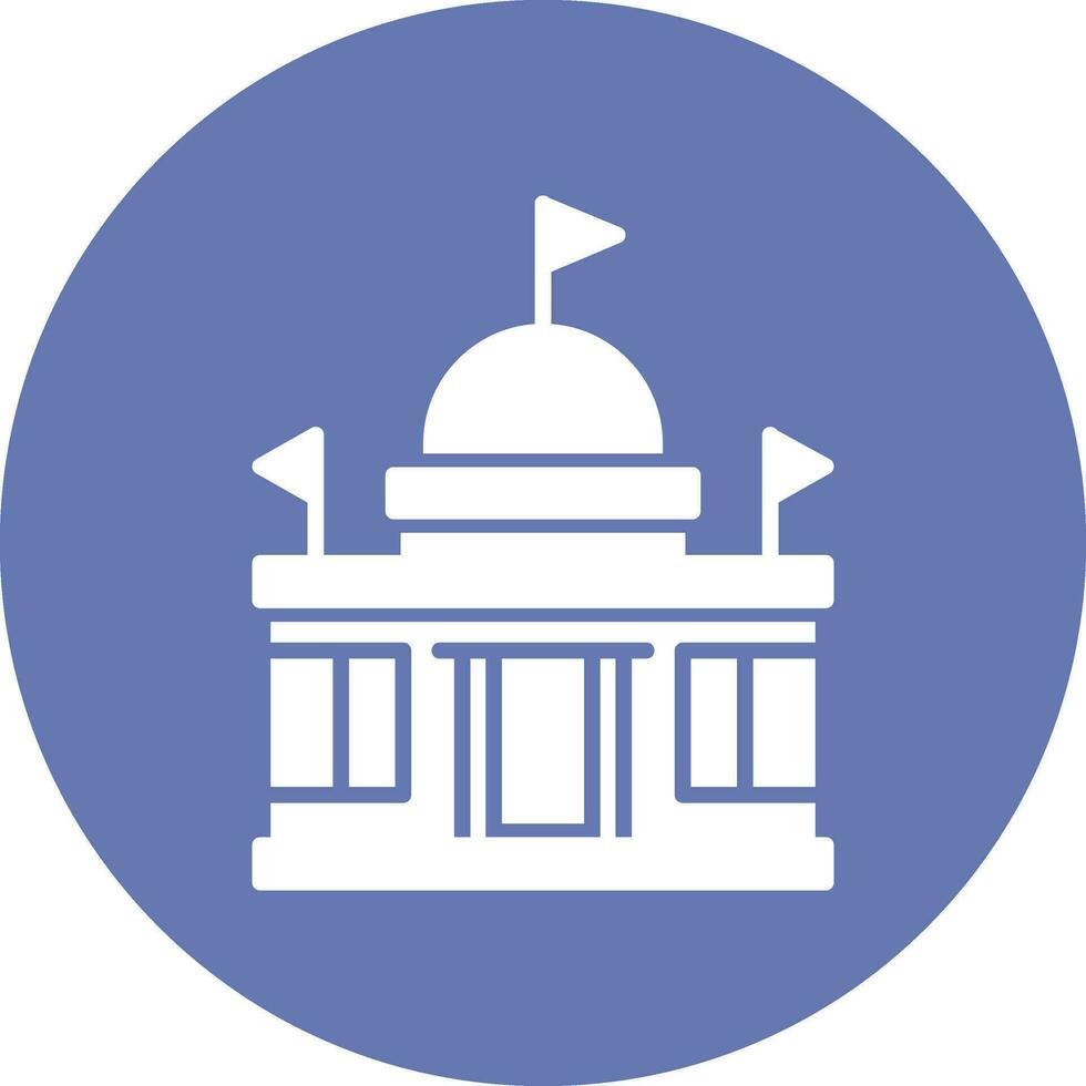 embajada vector icono