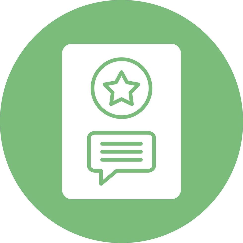 Greeting Vector Icon