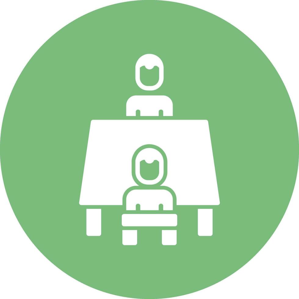 Interview Vector Icon