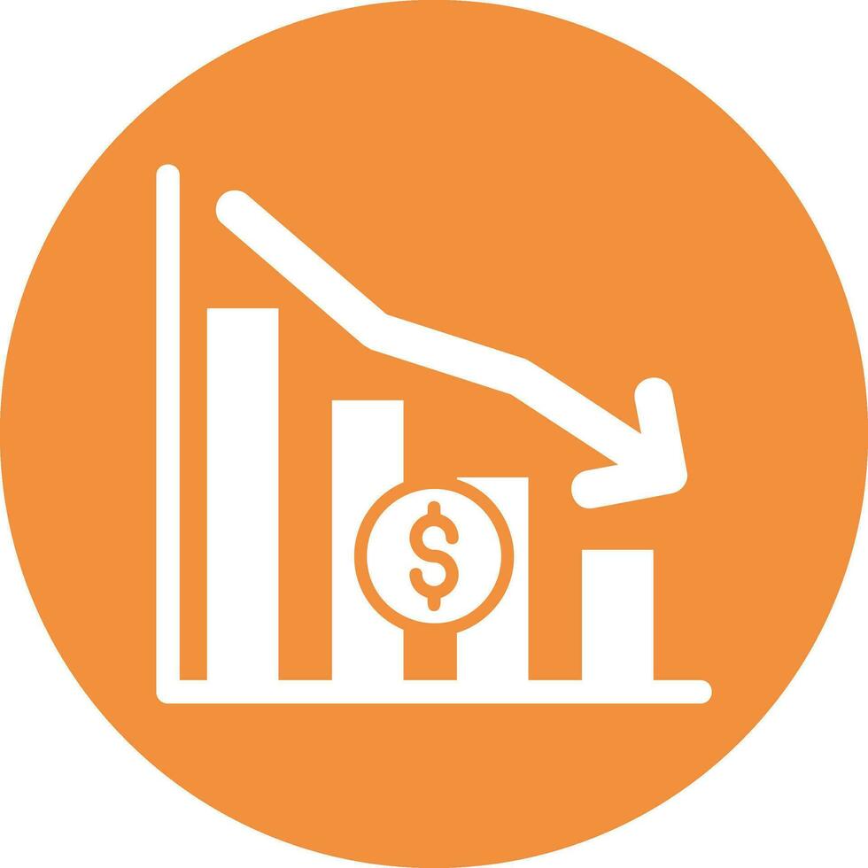 Economic Crisis Vector Icon