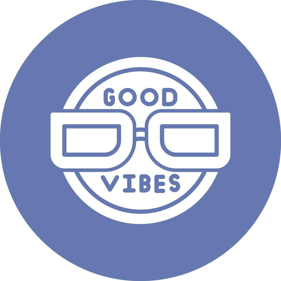Good Vibes Vector Icon