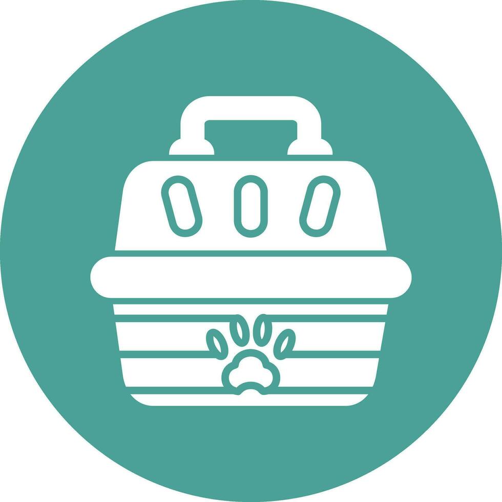 pet carrier Vector Icon