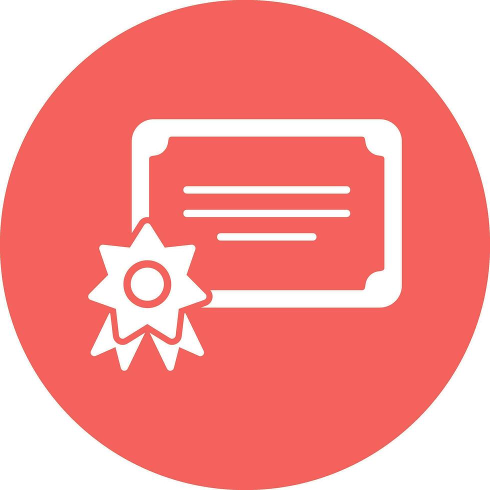 Certificate Vector Icon