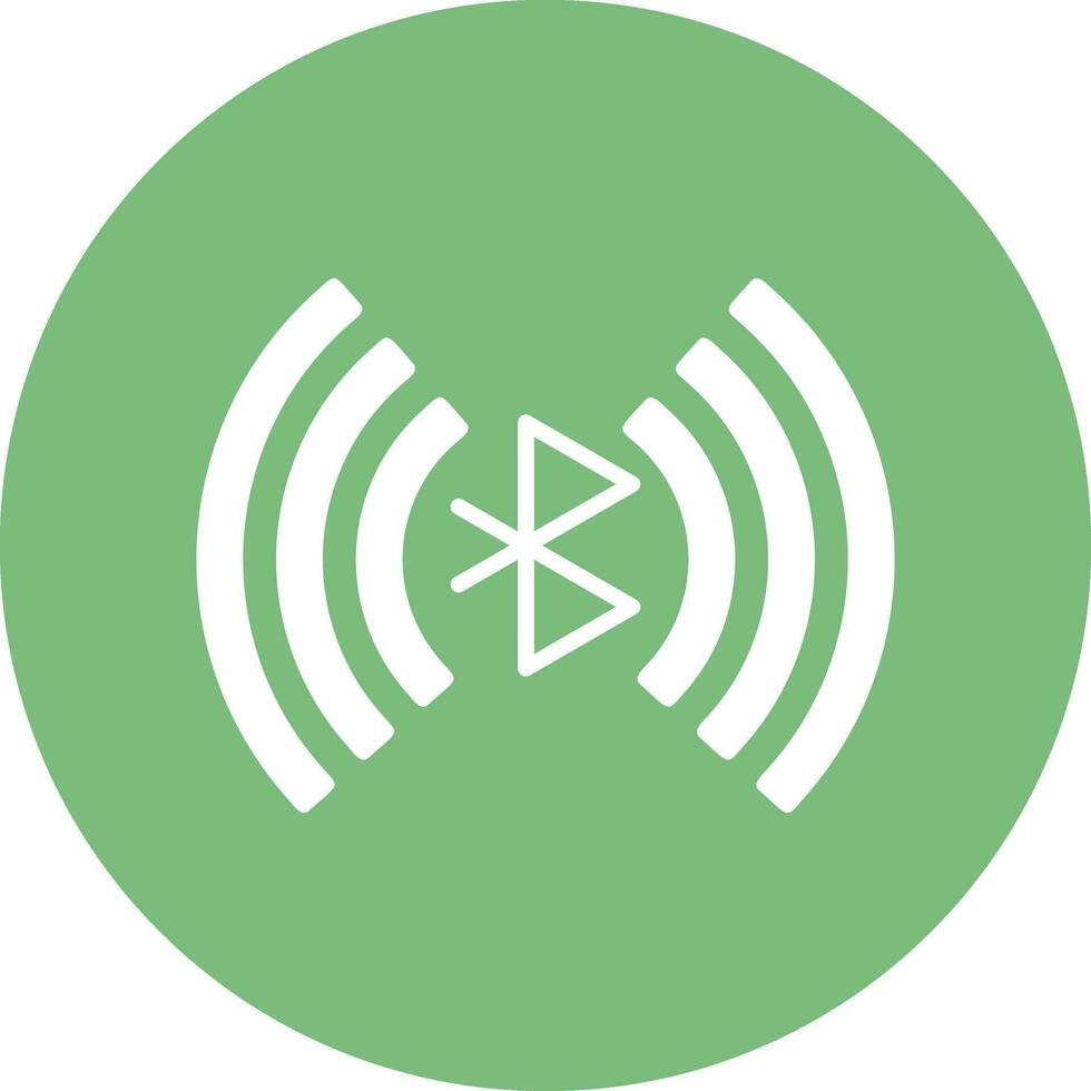 icono de vector de bluetooth