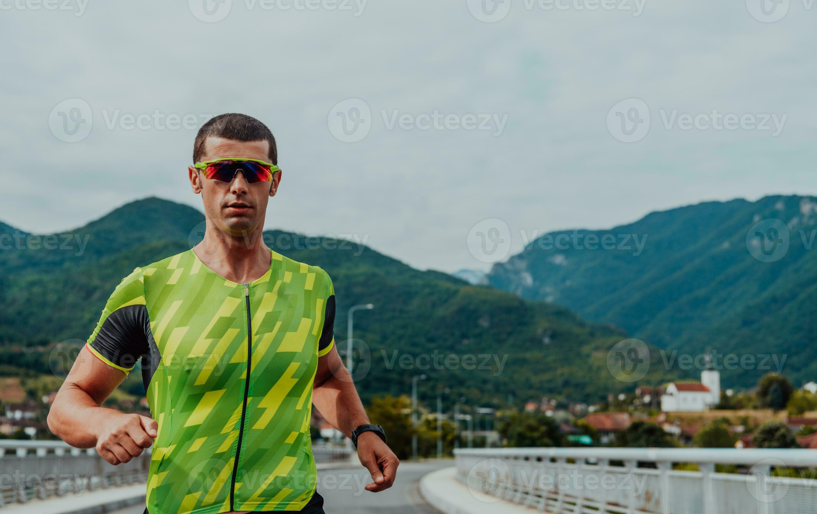 an-athlete-running-a-marathon-and-preparing-for-his-competition-photo