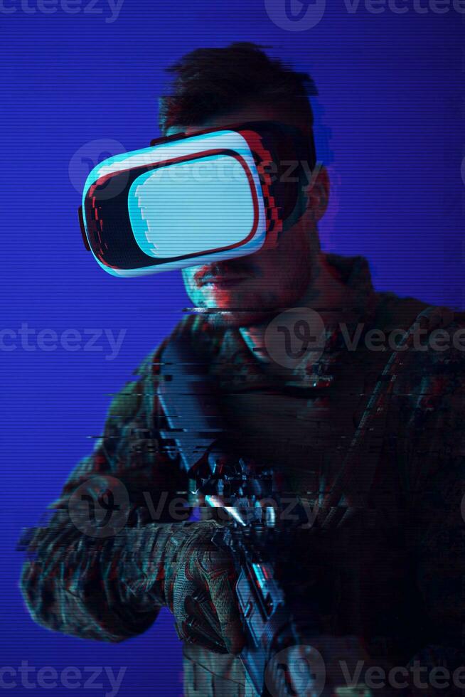 soldier virtual reality photo