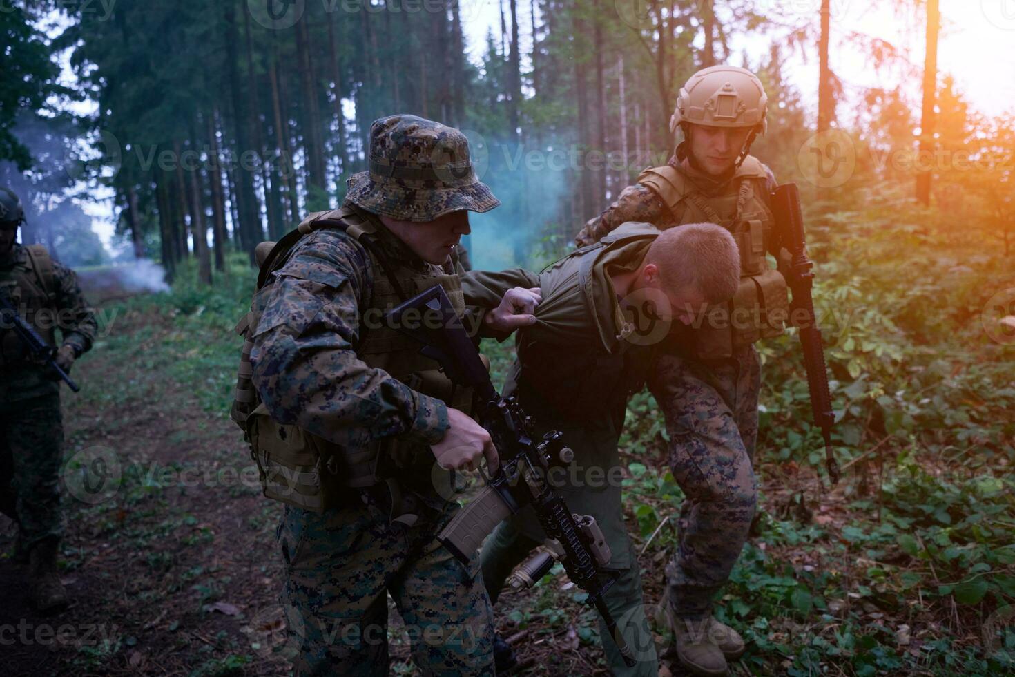 marines capturan a terrorista vivo foto