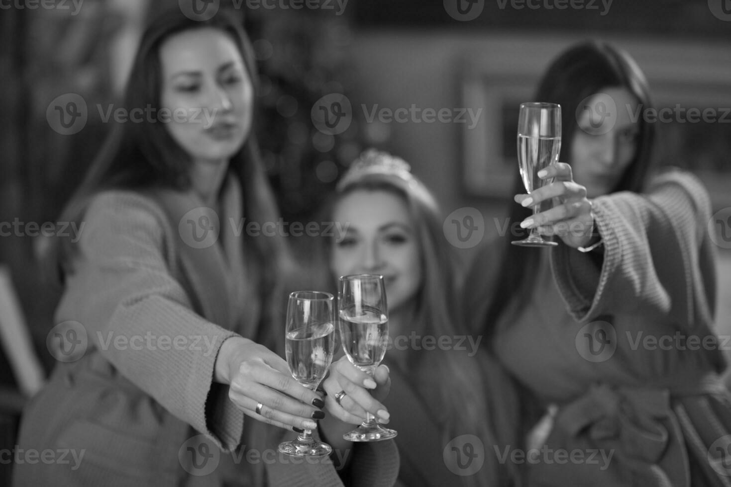 las chicas tienen una despedida de soltero foto