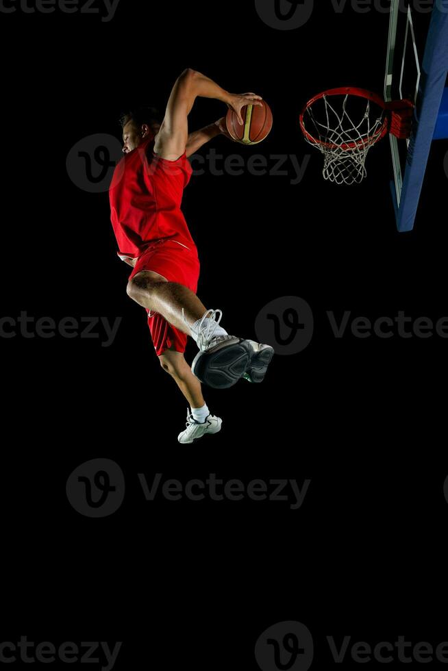 basketball player in action photo