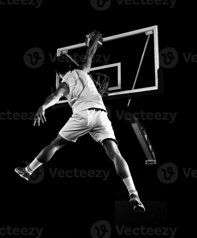 basketball player in action photo