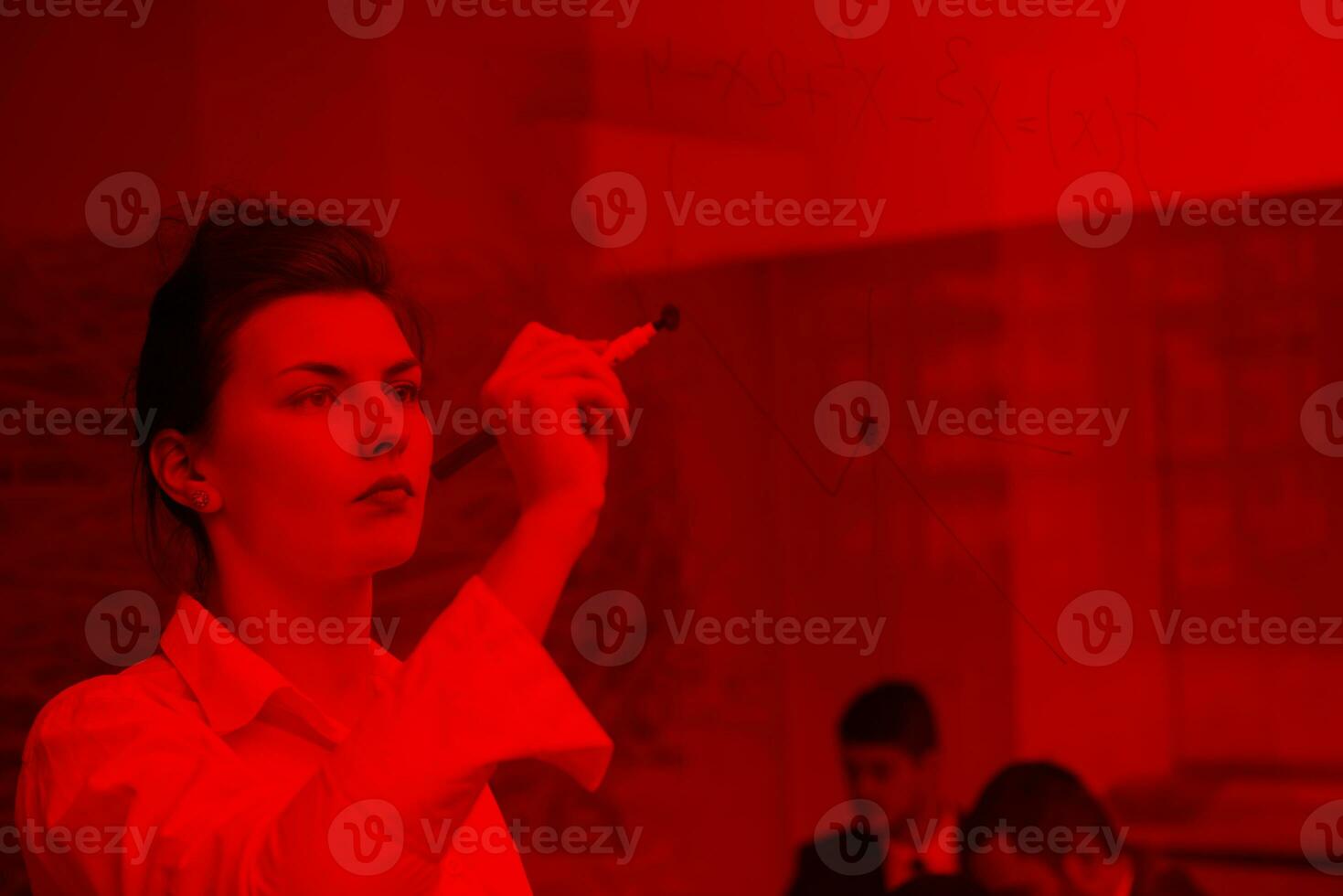 business woman at office photo
