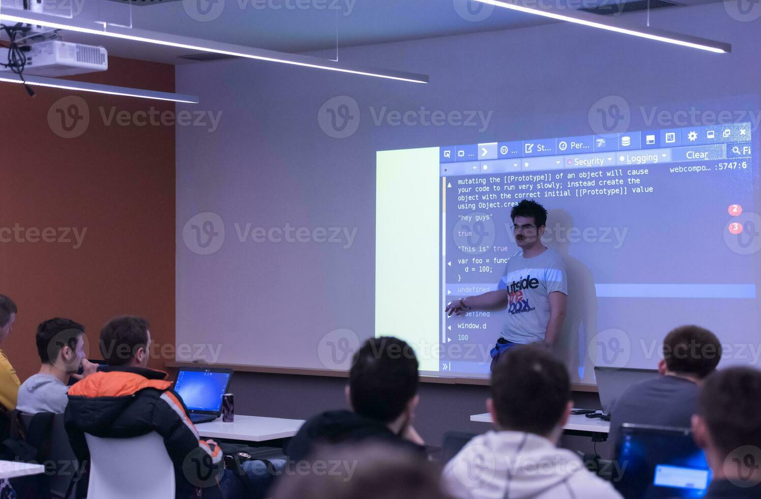 computer technology students photo