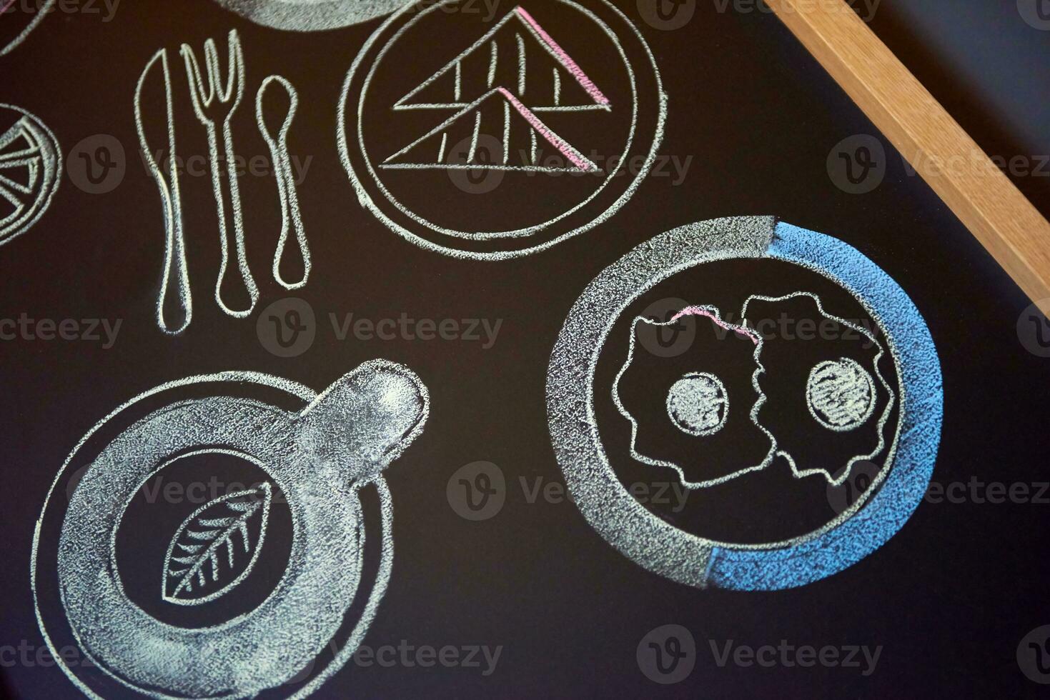 chalkboard drawings view photo