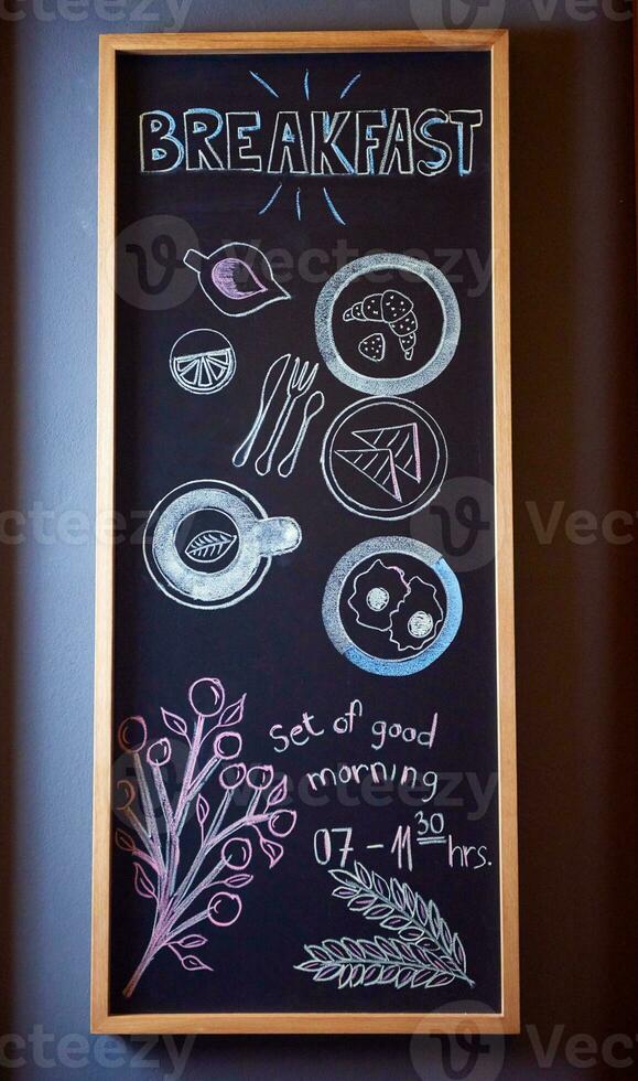 chalkboard drawings view photo