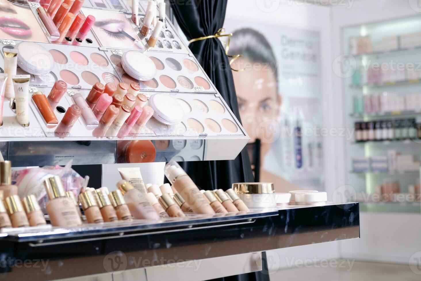 Cosmetics products for sale photo