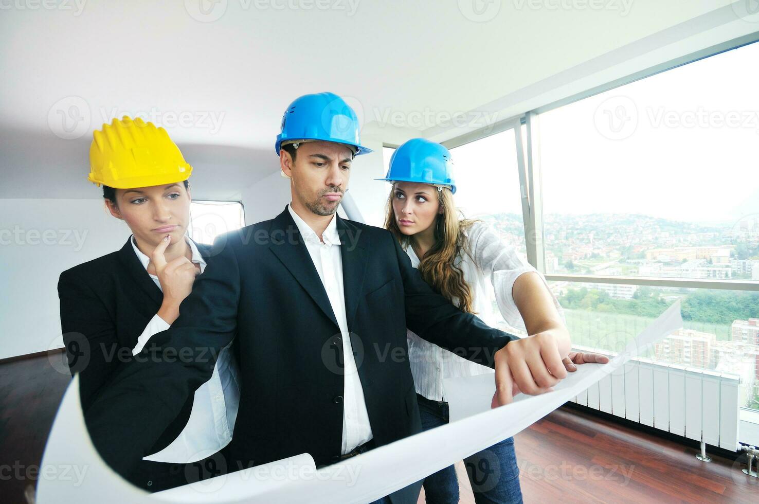 young architect team photo