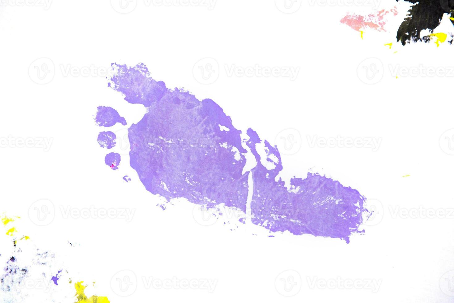 colorful foot prints photo