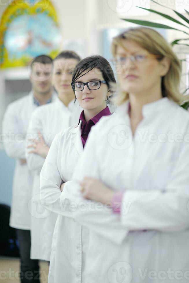 equipo de personas de farmacia farmacia foto