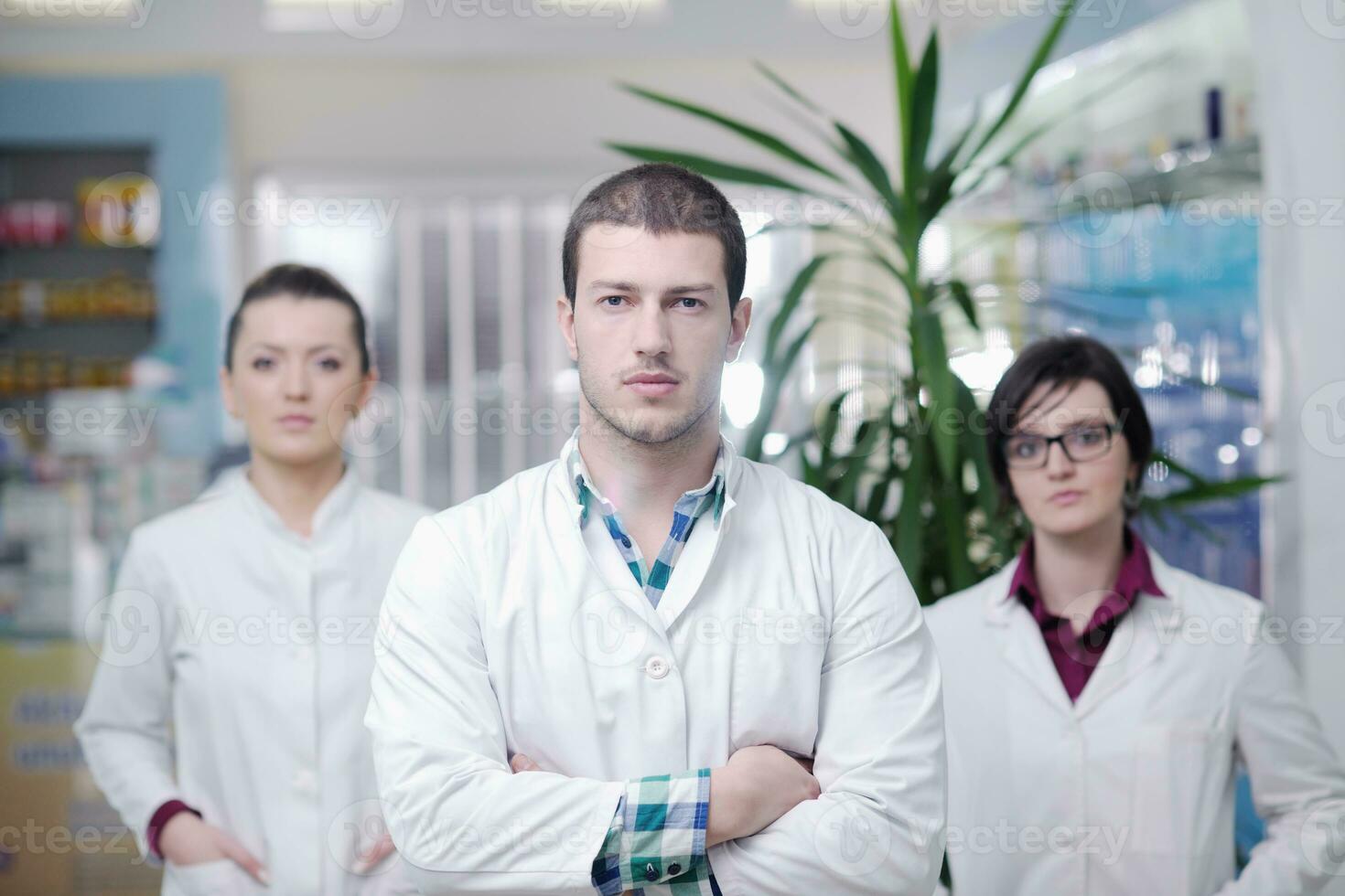 pharmacy drugstore people team photo