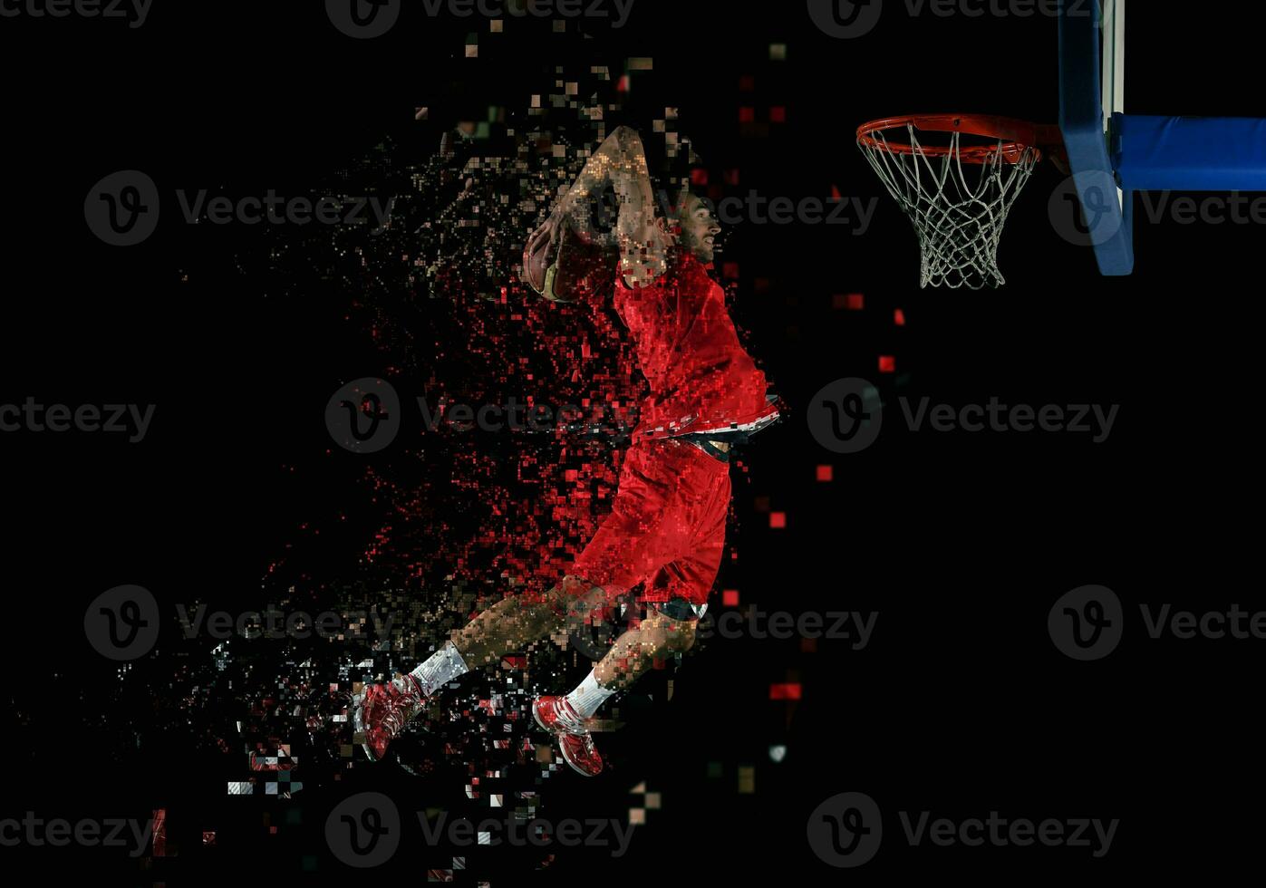 basketball player in action photo