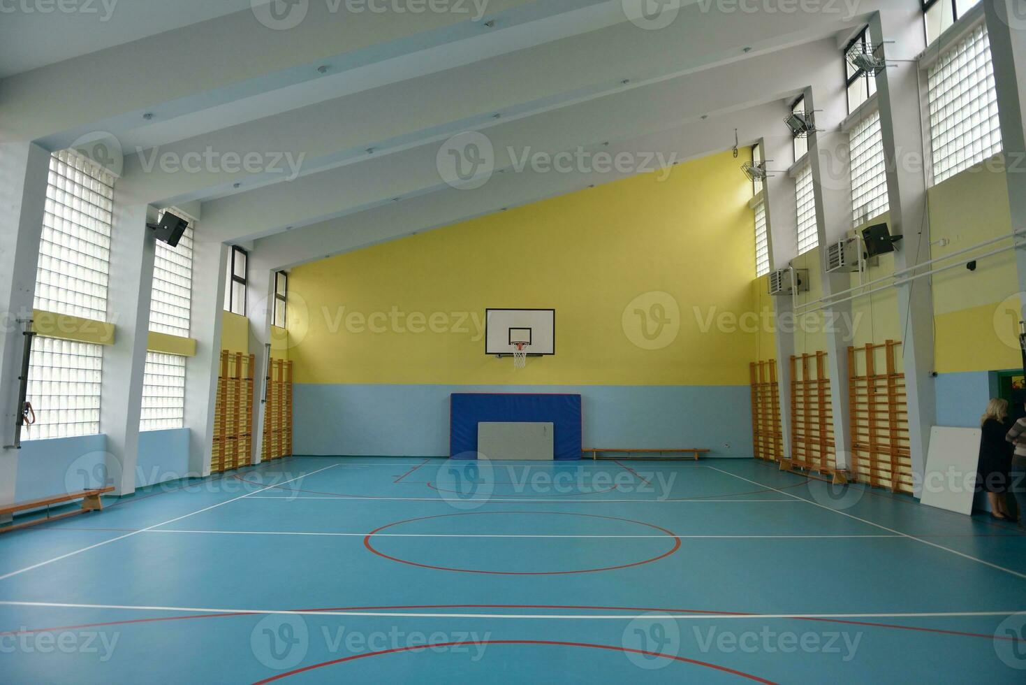 school gym indoor photo